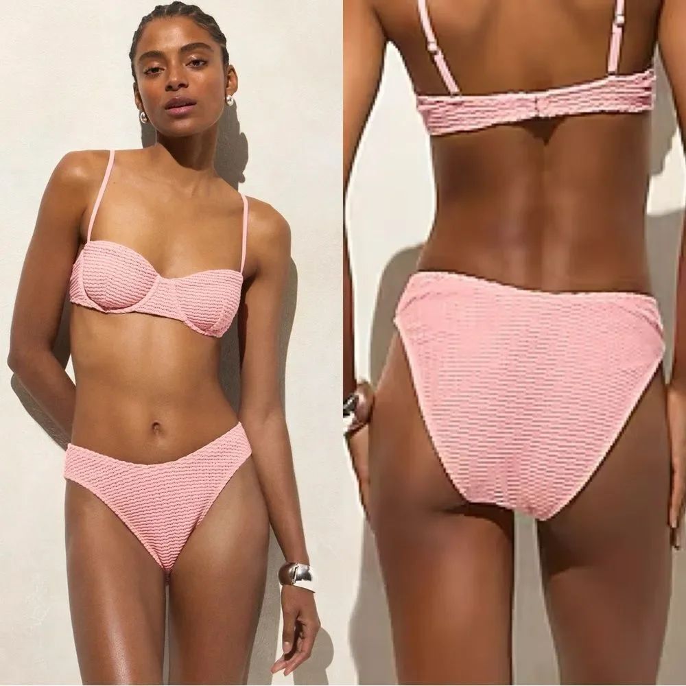 NWT J CREW Sunny crochet bikini bottom in Sweet Jasmine